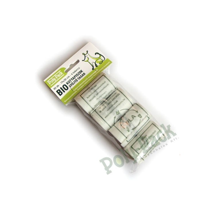 Kukoricakeményítő alapú kutyakakis csomag