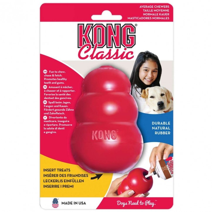 KONG Classic piros