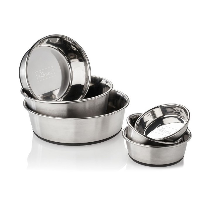 Hunter etetőtál rozsdamentes acélból