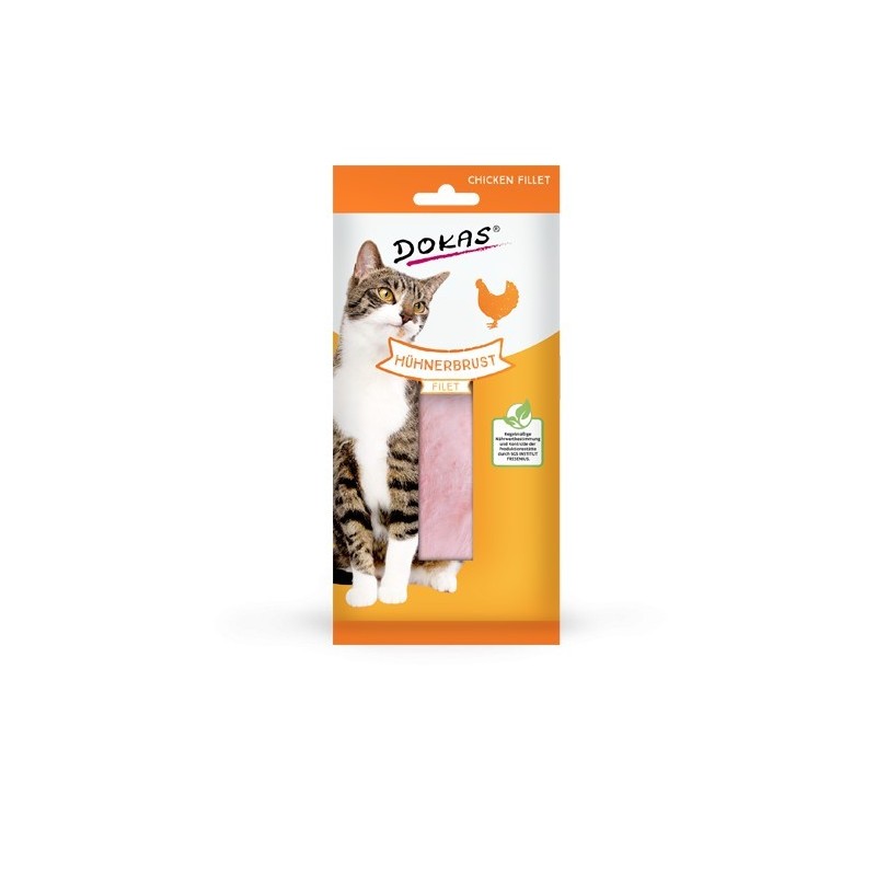 Dokas csirkemellfilé cicáknak