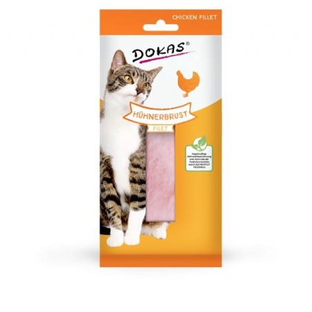 Dokas csirkemellfilé cicáknak