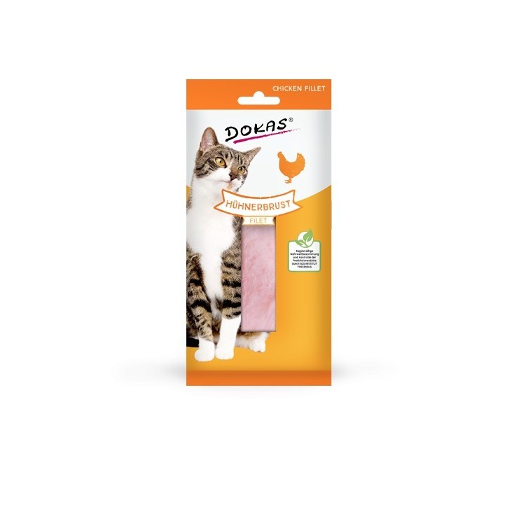 Dokas csirkemellfilé cicáknak