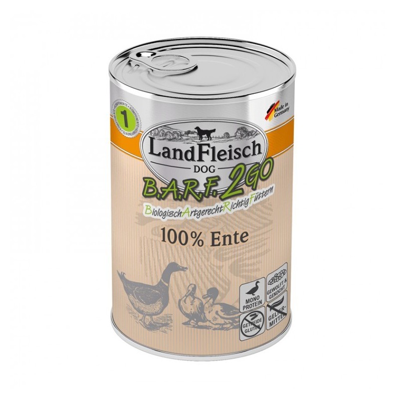 LandFleisch BARF2GO - Kacsa
