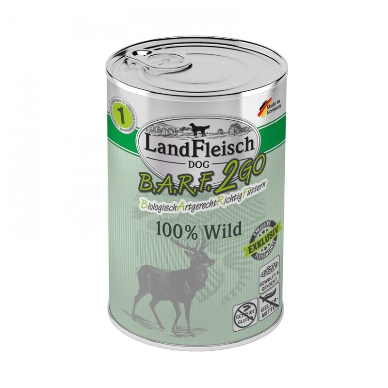 LandFleisch BARF2GO  Exkluzív Vad