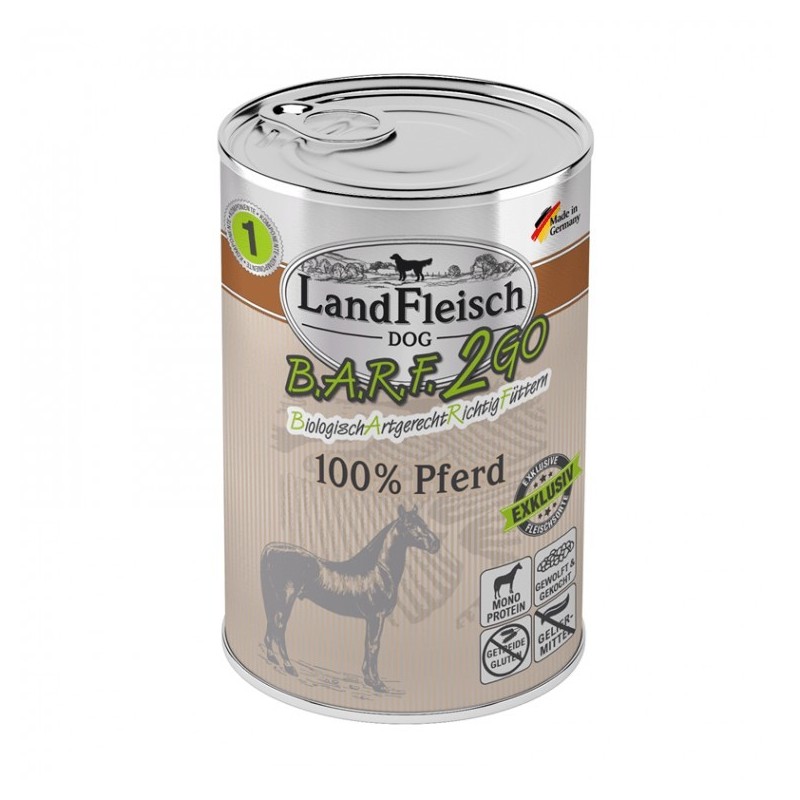 LandFleisch BARF2GO  Exkluzív Ló