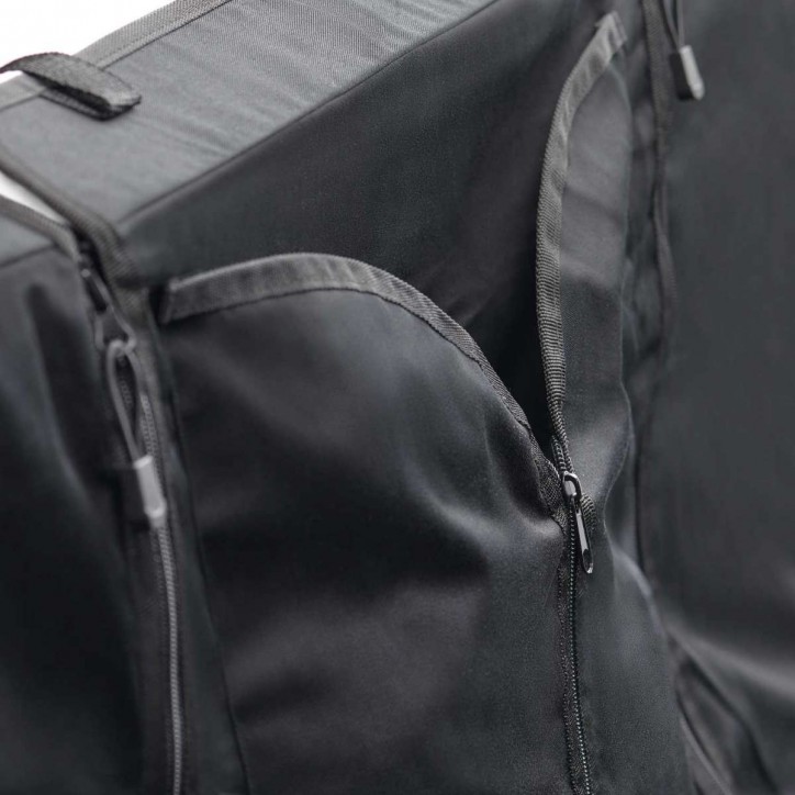 Hátsó ülésvédő huzat Hamilton 145 x 150cm fekete