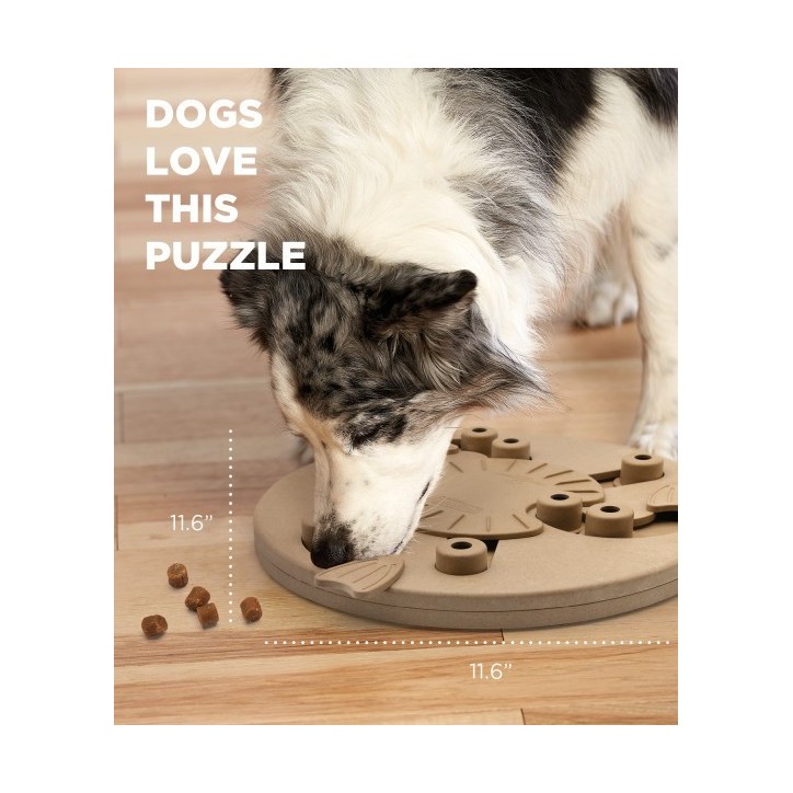 Dog Worker Tan Interactive Treat Puzzle Kutyajáték Dog Worker Tan Interactive Treat Puzzle Kutyajáték