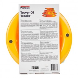 Tower of Tracks Interaktív 3 szintes macskajáték