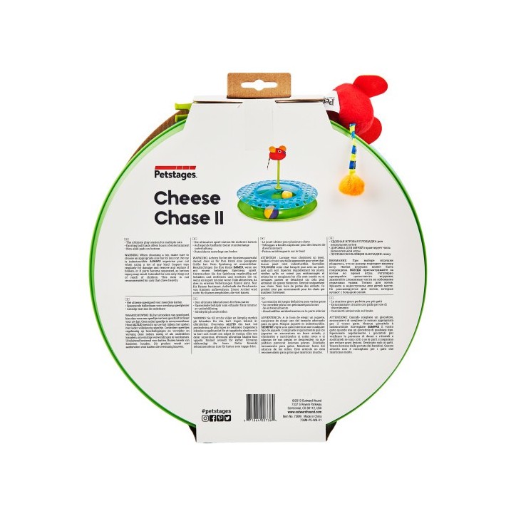 Cheese Chase Catnip interaktív macskajáték