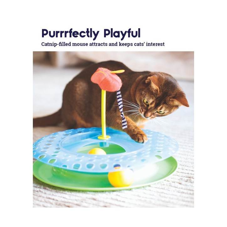 Cheese Chase Catnip interaktív macskajáték