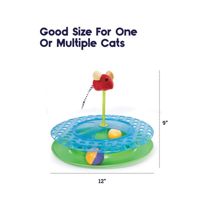 Cheese Chase Catnip interaktív macskajáték