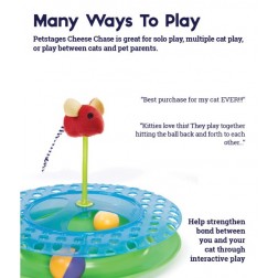 Cheese Chase Catnip interaktív macskajáték