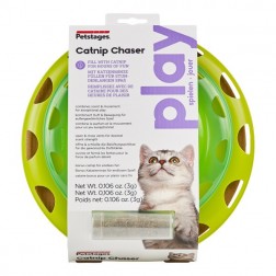 Catnip Chase Track zöld interaktív macskajáték