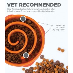 Fun Feeder Slo Bowl M, narancs