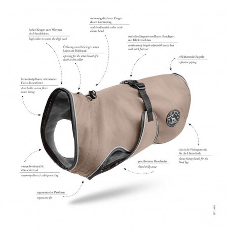 Hunter Uppsala Kutyakabát bézs