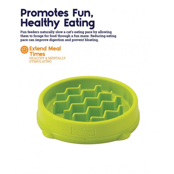 Kitty Slow Feeder cica tál Kitty Slow Feeder cica tál
