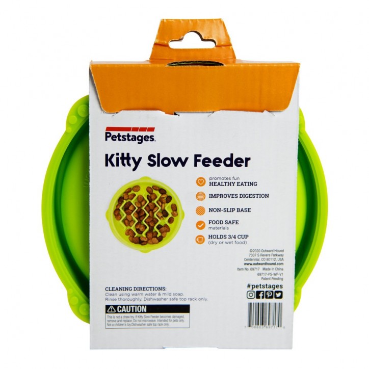 Kitty Slow Feeder cica tál Kitty Slow Feeder cica tál