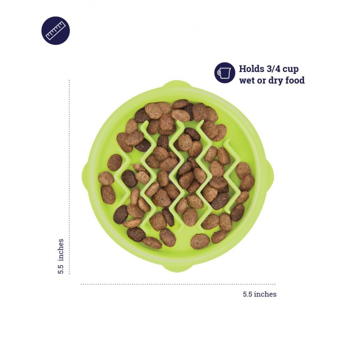 Kitty Slow Feeder cica tál Kitty Slow Feeder cica tál