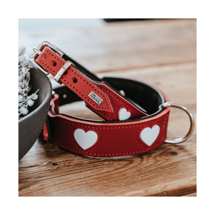 Hunter Love marhabőr nyakörv Hunter Love marhabőr nyakörv