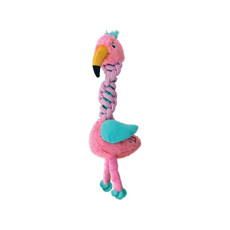 KONG® Knots Twists Flamingo
