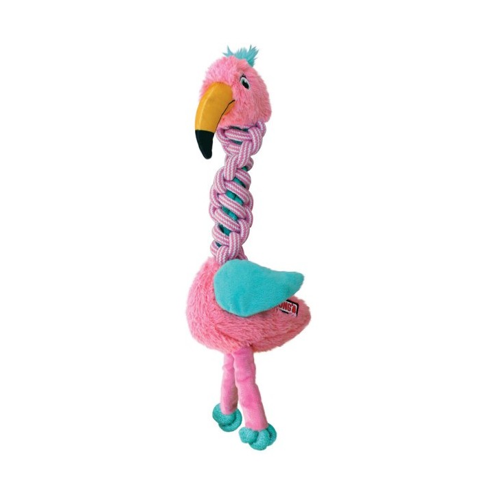KONG® Knots Twists Flamingo
