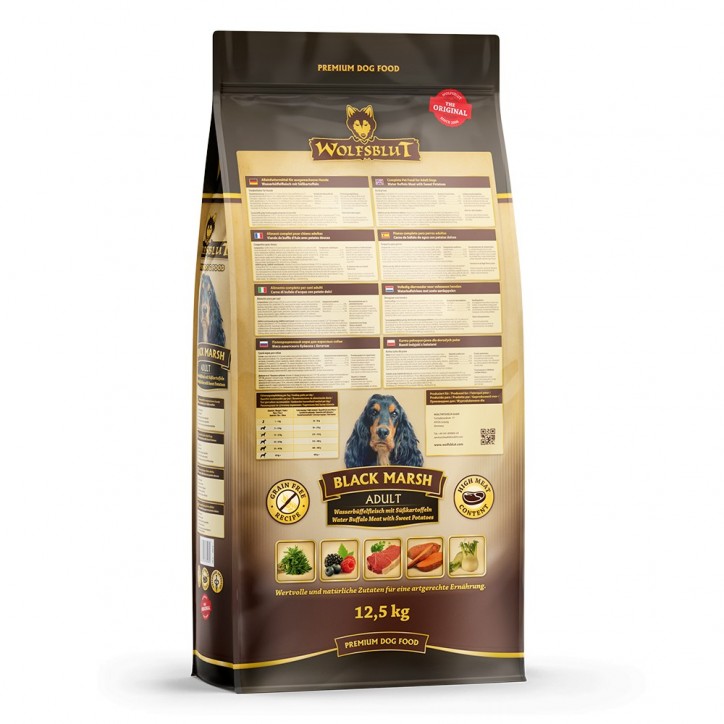 Wolfsblut Black Marsh Adult - Vizibivaly édesburgonyával