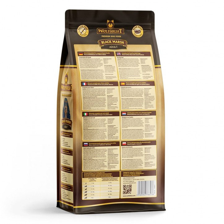 Wolfsblut Black Marsh Adult - Vizibivaly édesburgonyával