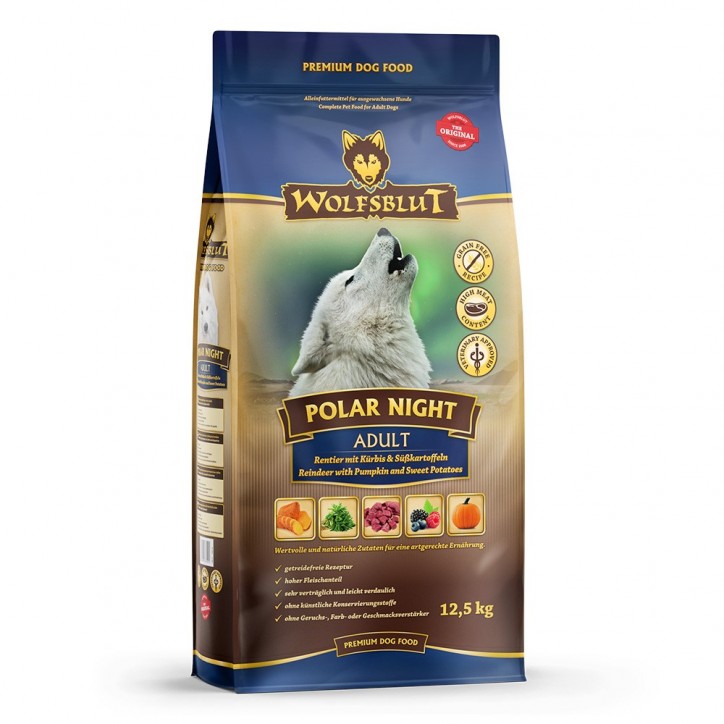 Wolfsblut Polar Night Adult - Rénszarvas tökkel