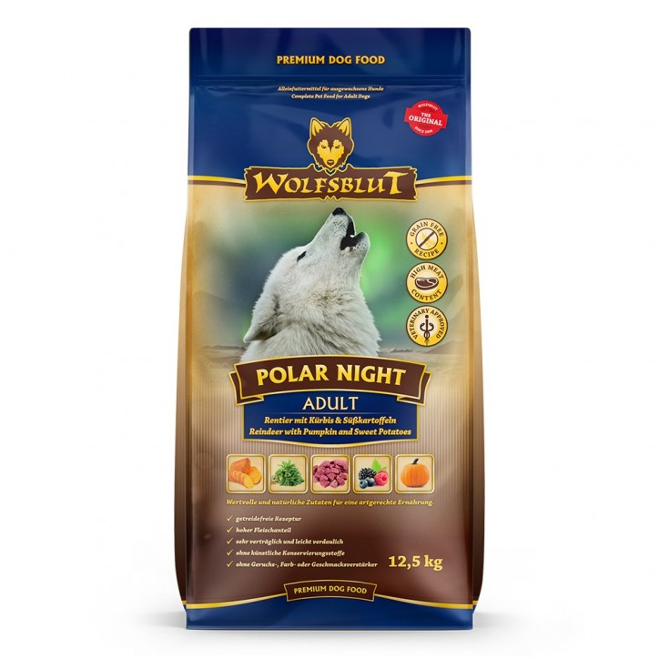Wolfsblut Polar Night Adult - Rénszarvas tökkel