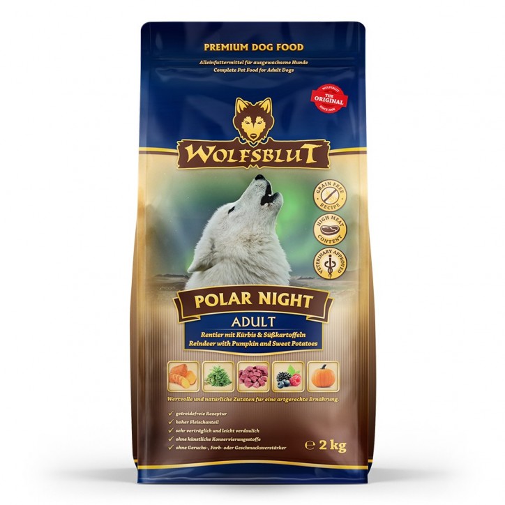 Wolfsblut Polar Night Adult - Rénszarvas tökkel