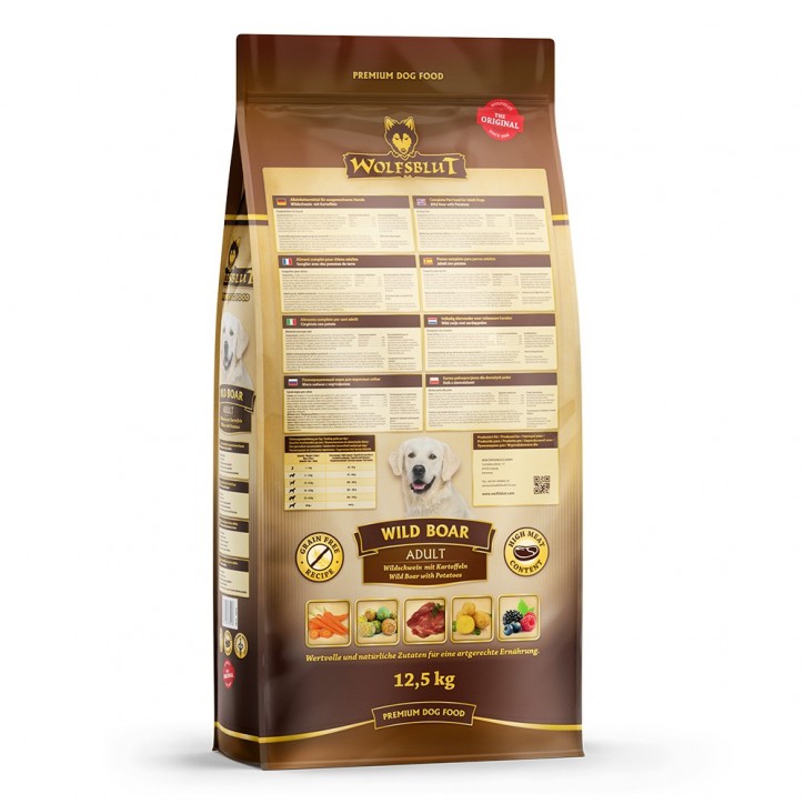 Wolfsblut Wild Boar Adult - Vaddisznó burgonyával