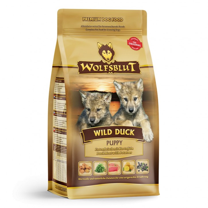 Wolfsblut Wild Duck Puppy - Kacsa burgonyával