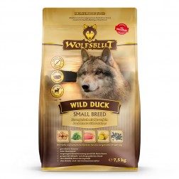 Wolfsblut Wild Duck Small Breed Adult - Kacsa burgonyával 7,5kg