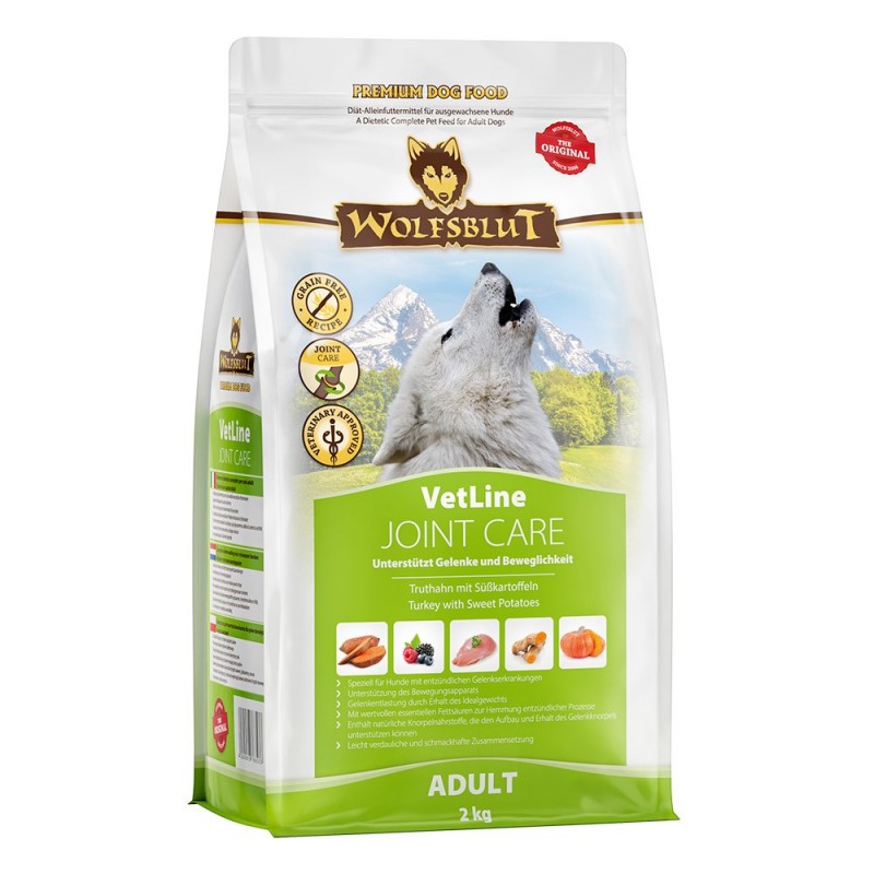 Wolfsblut VetLine Joint Care - Pulyka édesburgonyával 2kg