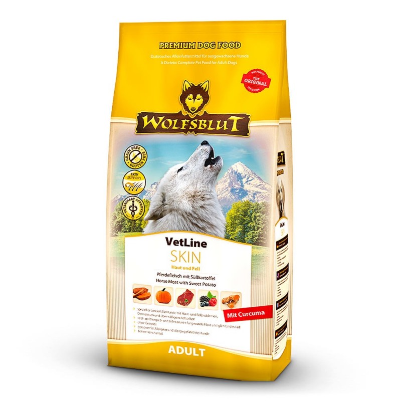 Wolfsblut VetLine Skin & Coat - Fehérhal 12kg