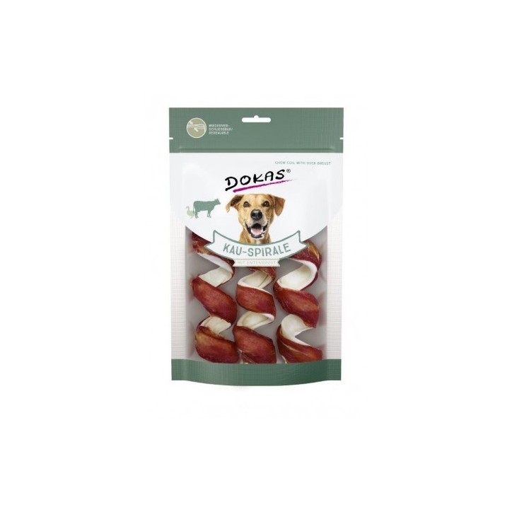 Dokas szárított rágó-spirál kacsamellel 110g