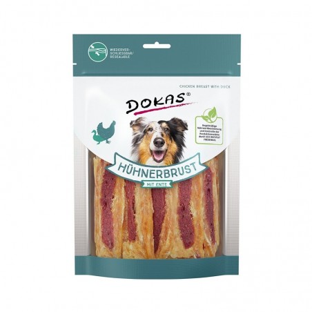 Dokas szárított csirkemell kacsával