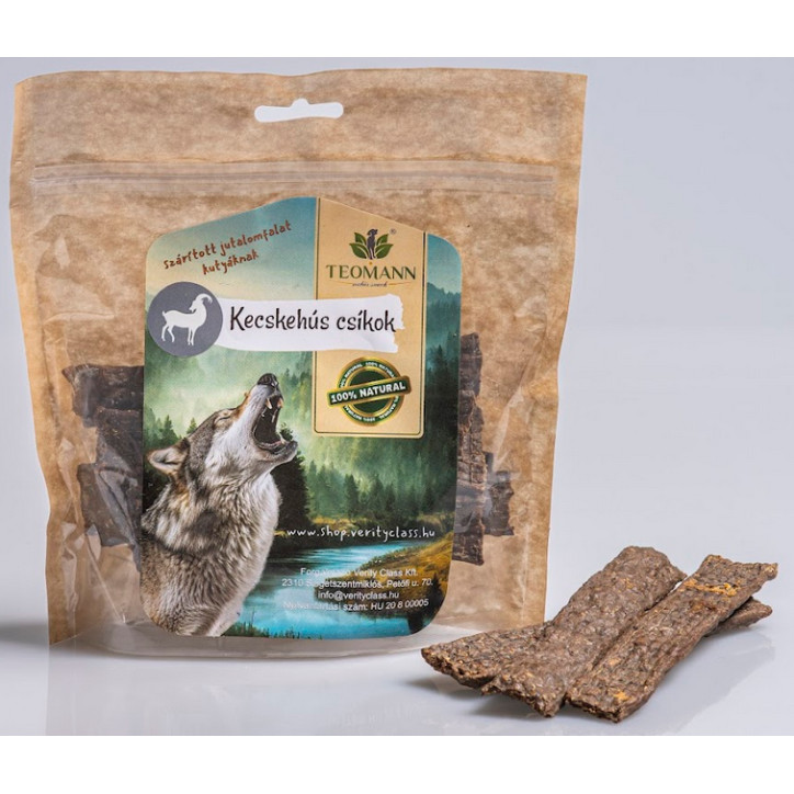 Teomann Szárított Kecskehús csíkok