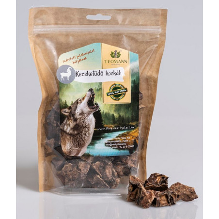 Teomann szárított kecsketüdő kockák