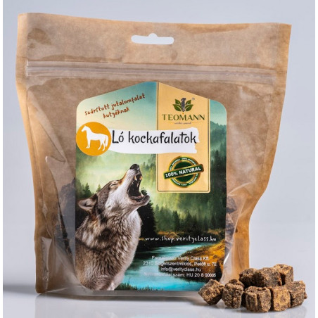 Teomann Szárított Ló Kockafalatok