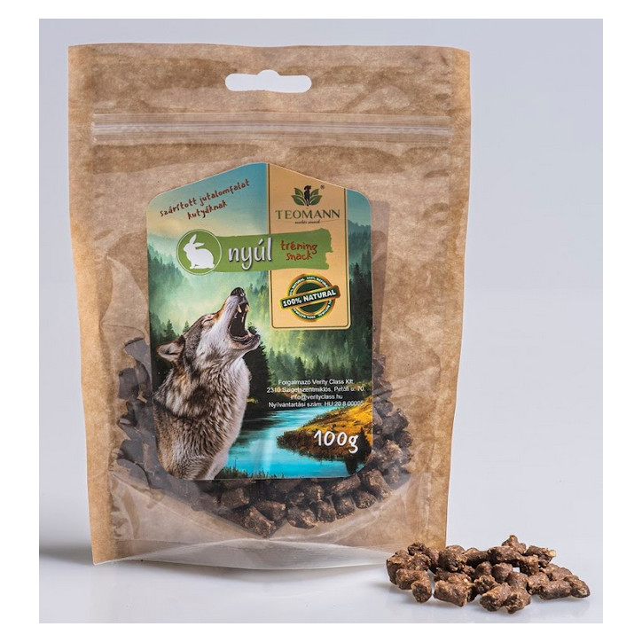Teomann Tréning Snack Nyúl 100g Teomann Tréning Snack Nyúl 100g