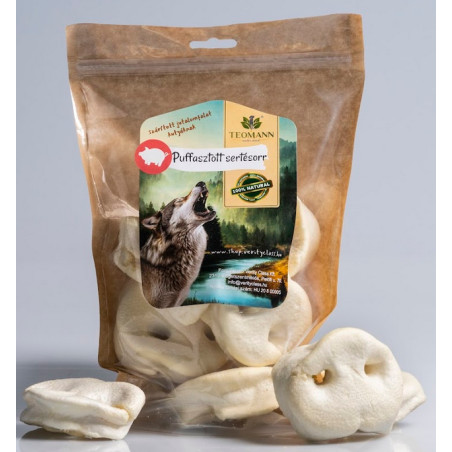 Teomann puffasztott sertésorr