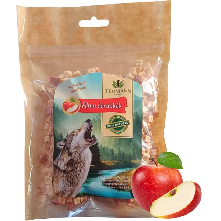 Teomann szárított Alma kockák 100g