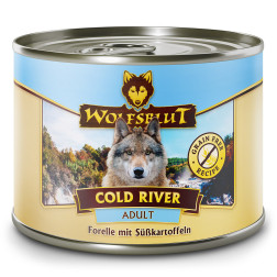 Wolfsblut Cold River Adult - pisztráng édesburgonyával 200g