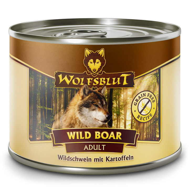 Wolfsblut Wild Boar Adult - vaddisznó burgonyával 200 g Wolfsblut Wild Boar Adult - vaddisznó burgonyával 200 g