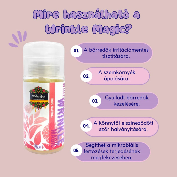 Wrinkle Magic kutya könnyfolt eltávolító 120ml