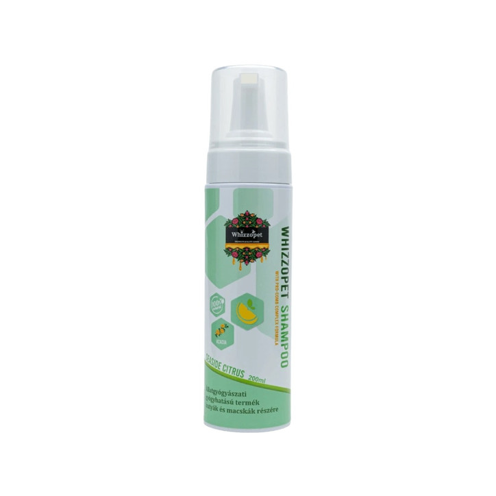 Whizzopet hipoallergén kutyasampon citrus illattal 200ml Whizzopet hipoallergén kutyasampon citrus illattal 200ml