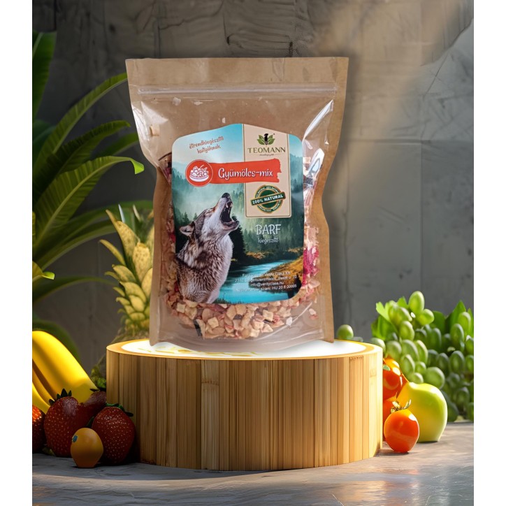 Teomann Barf Gyümölcs-Mix 300g