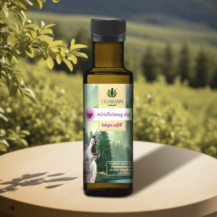 Teomann hidegen sajtolt Máriatövismag olaj 100ml Teomann hidegen sajtolt Máriatövismag olaj 100ml