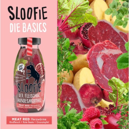 Sloofie Dog Meat Red - A Szívemelengető